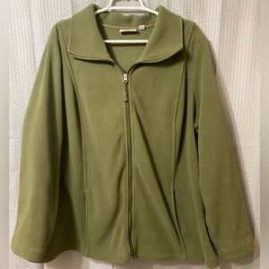 Denim & Co Olive Green Women's Jacket 2X